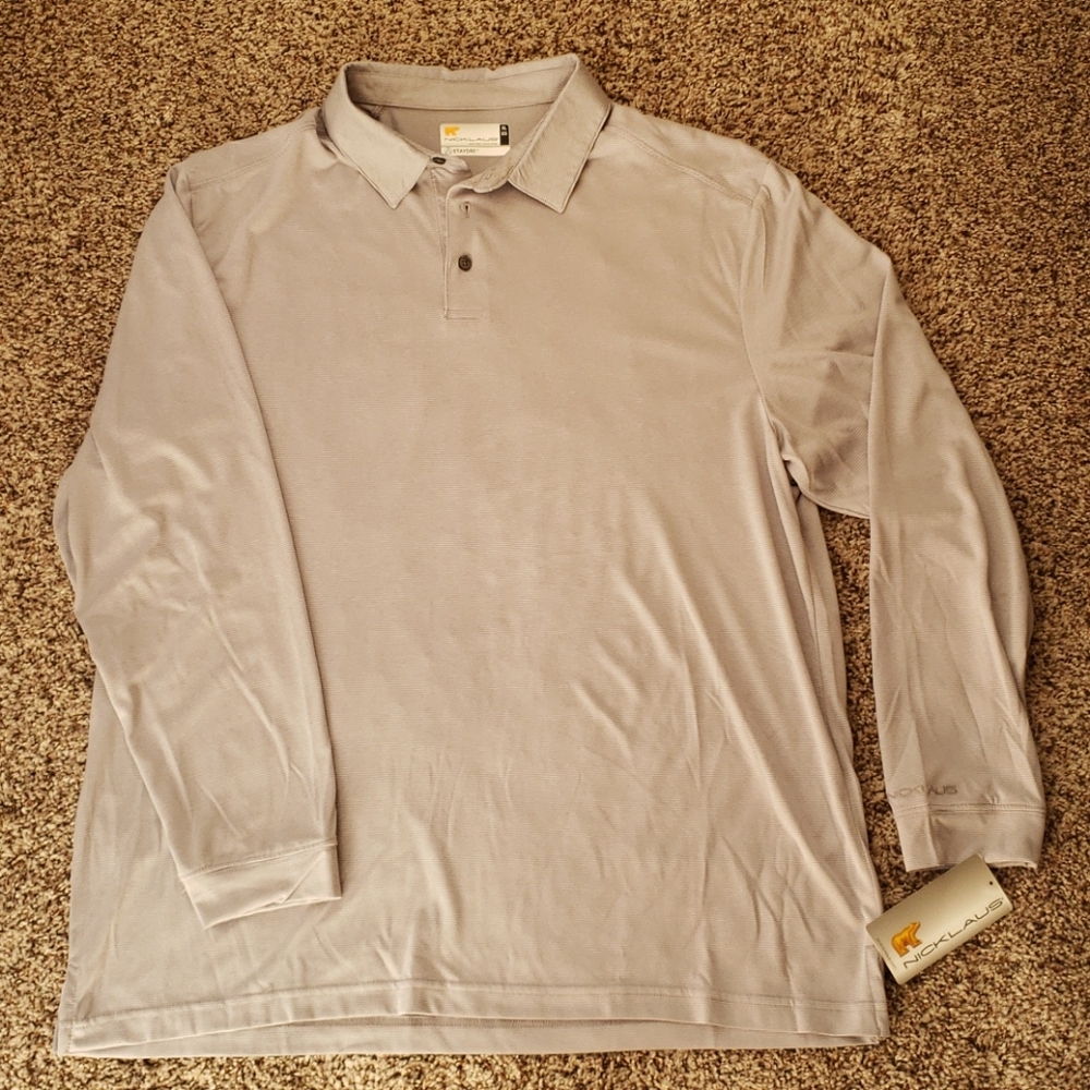 Men's Long Sleeve Polo